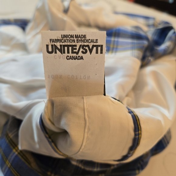 O'Connells Authentic Cotton Madras Plaid Gingham Sport Coat Blazer Mens 40R - Picture 12 of 14